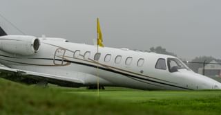 Private jet crashes onto 17th Hole at Seneca Golf Course after sliding off runway
