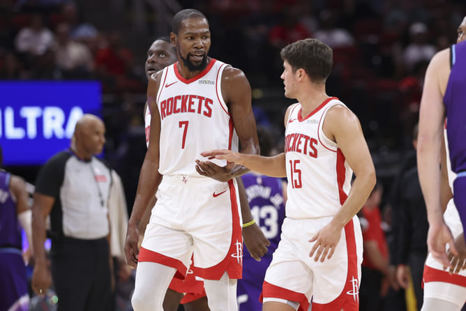 NBA Trade Proposal: Rockets give up young sharpshooter to pair $204 million scoring guard with Kevin Durant in blockbuster deal