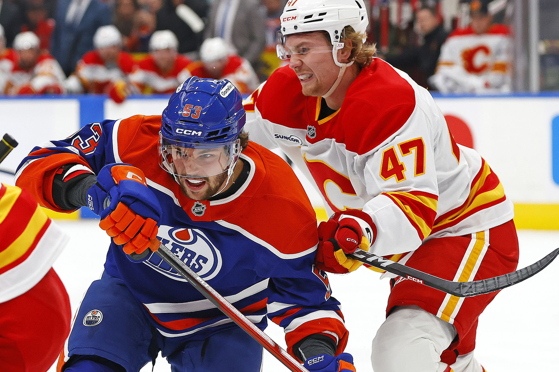 NHL: Calgary Flames at Edmonton Oilers - Source: Imagn