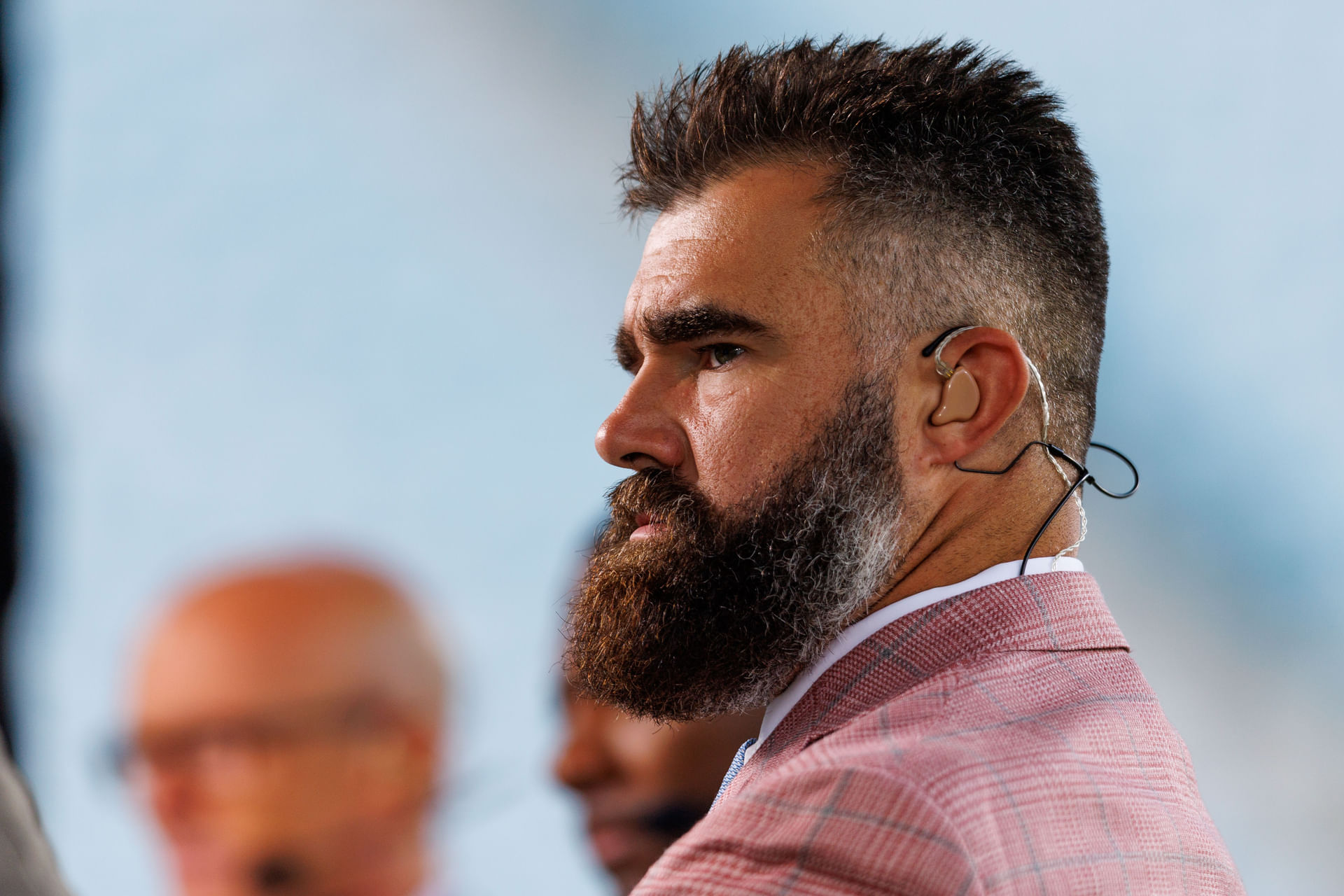 Jason Kelce at NFL: Kansas City Chiefs at Jacksonville Jaguars - Source: Imagn