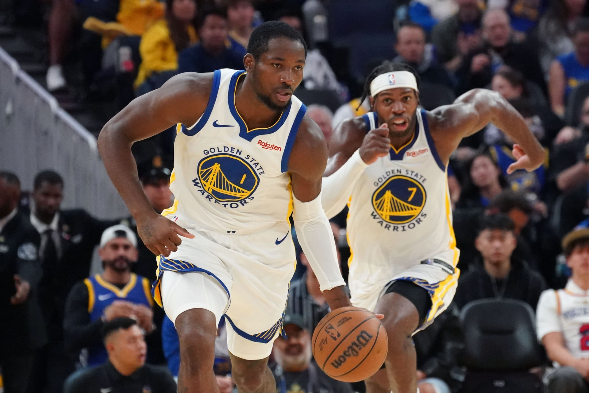 Jonathan Kuminga and Will Richard will be contributors off the bench. (Photo: IMAGN)