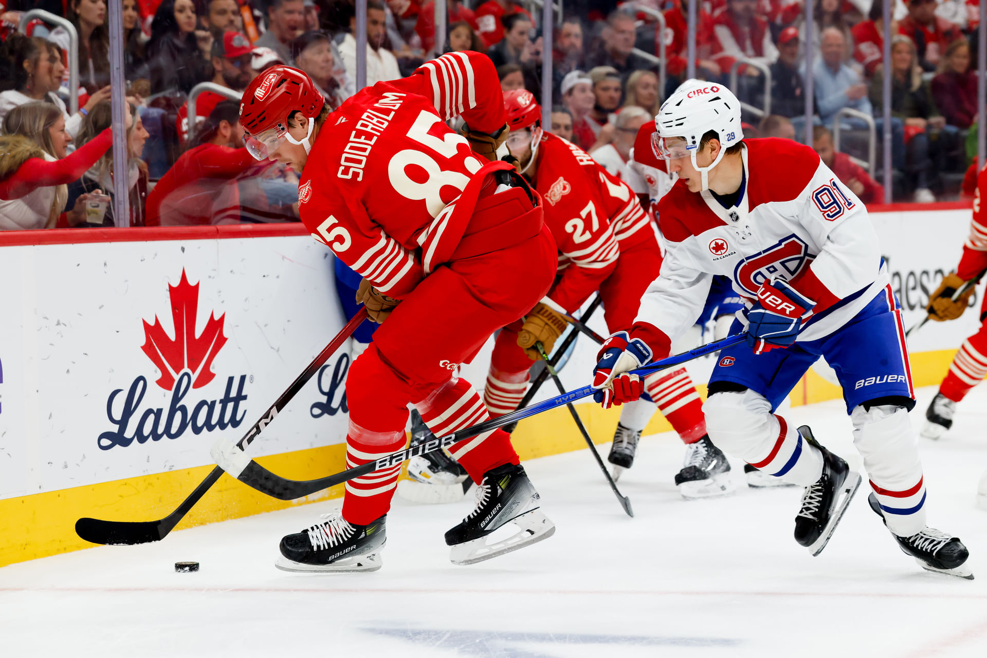 NHL: Montreal Canadiens at Detroit Red Wings - Source: Imagn