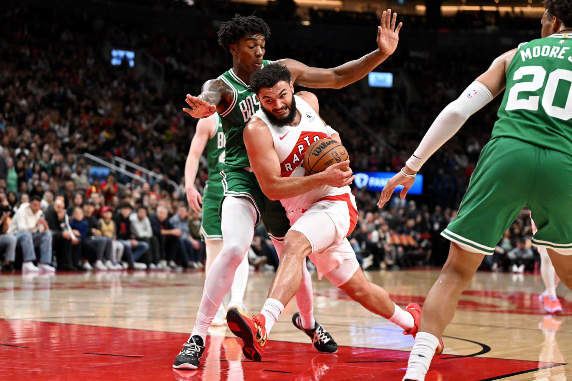 Toronto Raptors vs Boston Celtics Preseason Game Predicted Starting Lineups and Depth Charts&nbsp;|&nbsp;Oct.&nbsp;15.&nbsp;2025 (Source: Imagn)