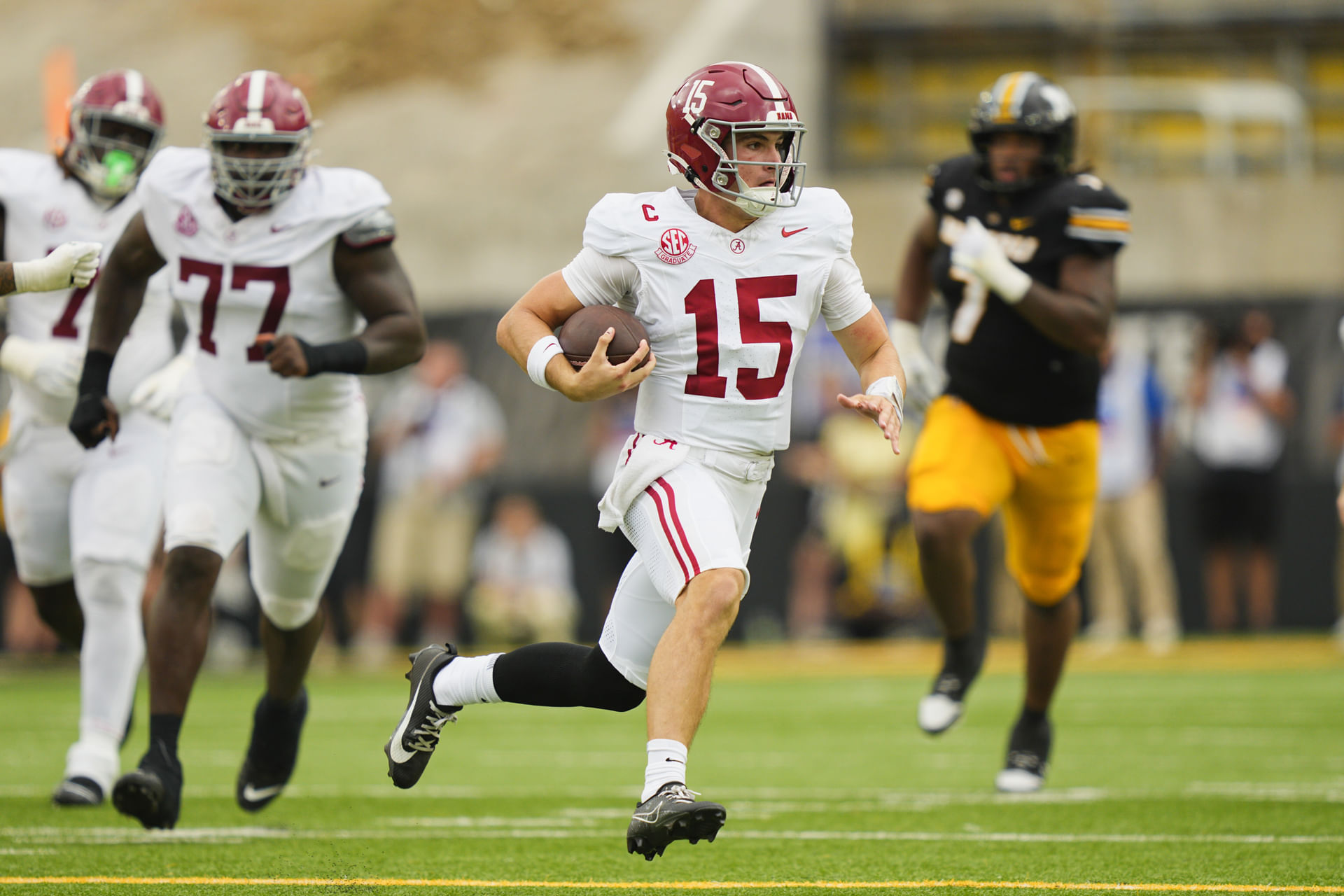 NCAA Football: Alabama at Missouri - Source: Imagn