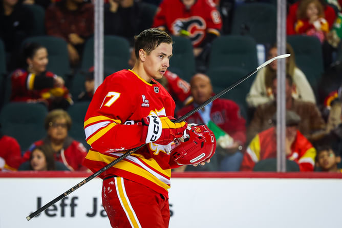 Kevin Bieksa rips into $28,750,000 Calgary Flames forward for "disgracing the NHL" with his lackluster effort in 6-1 rout vs. Golden Knights