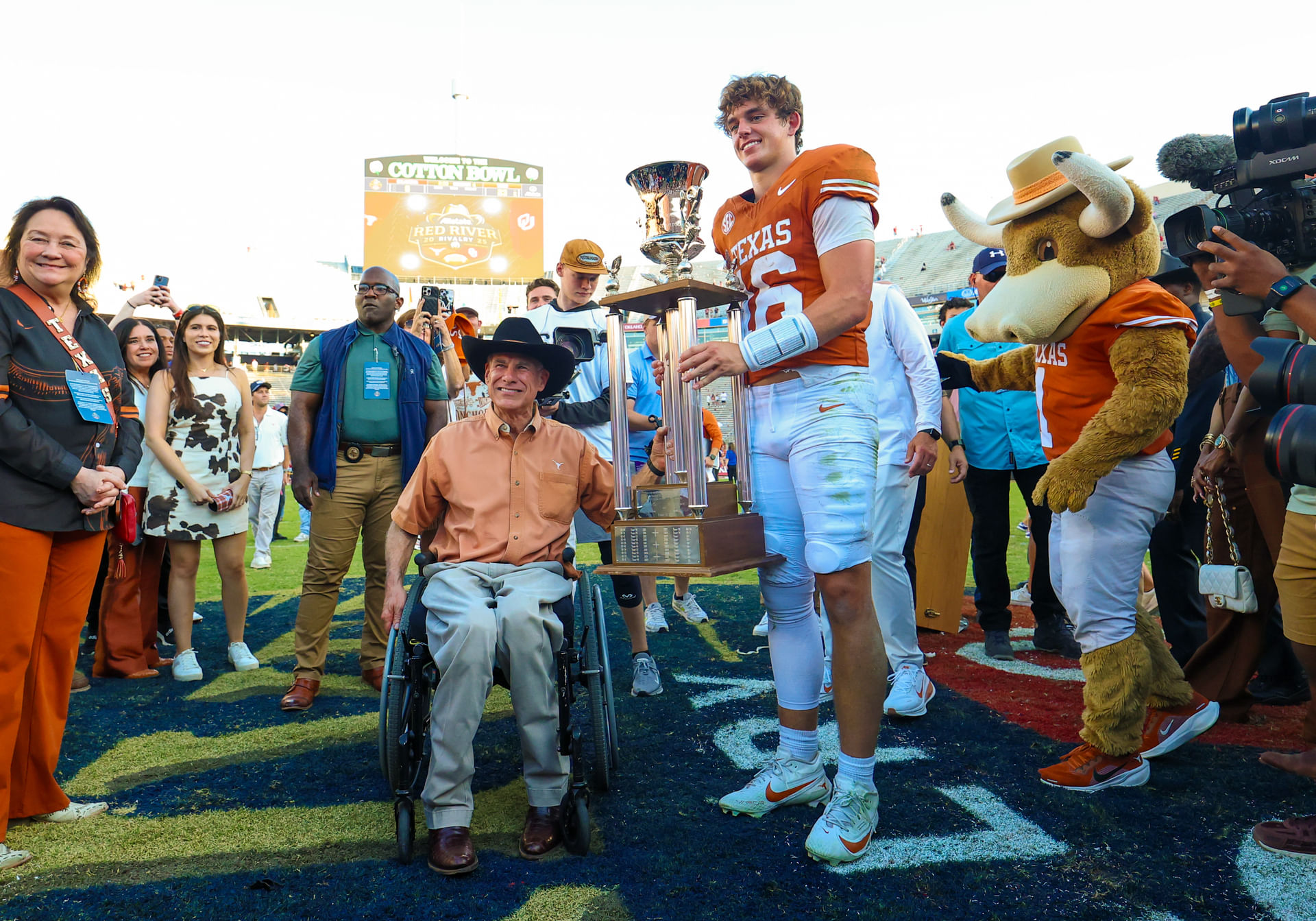 NCAA Football: Oklahoma at Texas - Source: Imagn