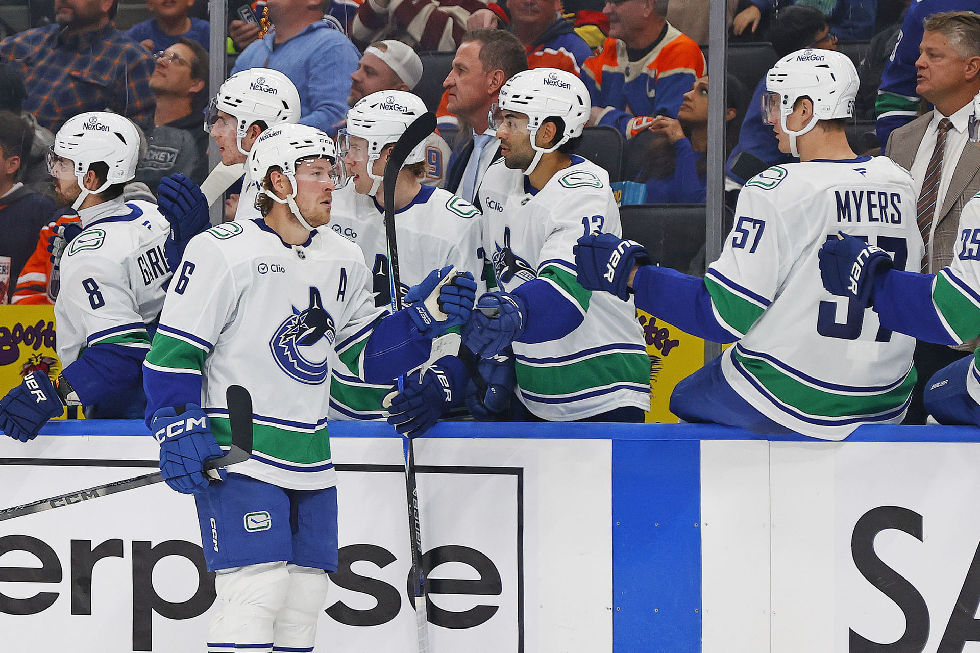 NHL: Vancouver Canucks at Edmonton Oilers - Source: Imagn