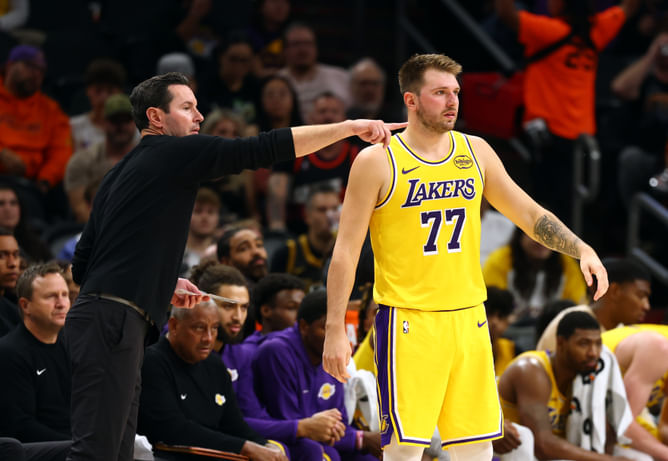 "A little bit frustrating": Lakers coach JJ Redick bluntly calls out Luka Doncic and Co. over inconsistencies after 3rd preseason loss
