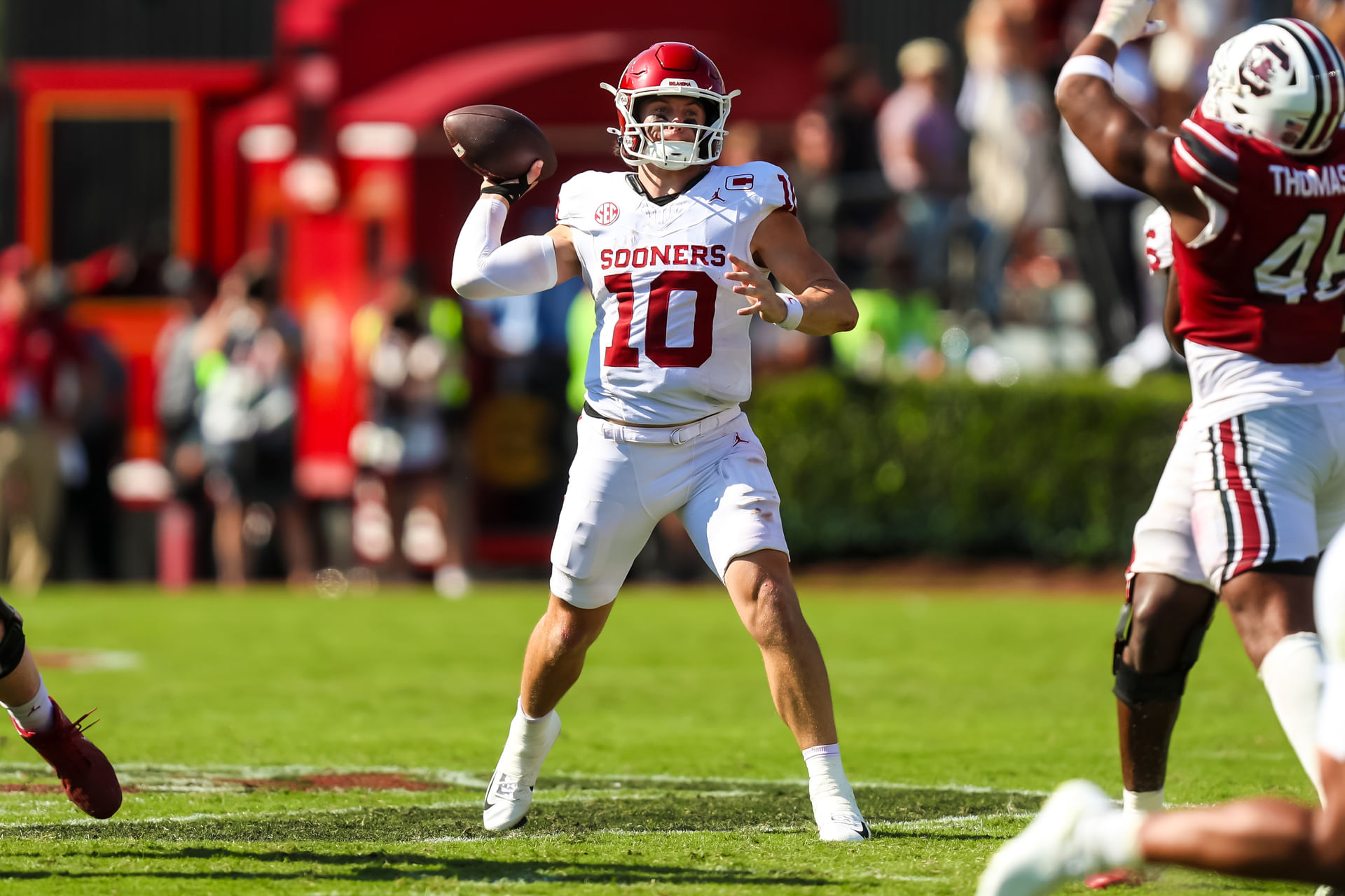 NCAA Football: Oklahoma at South Carolina - Source: Imagn
