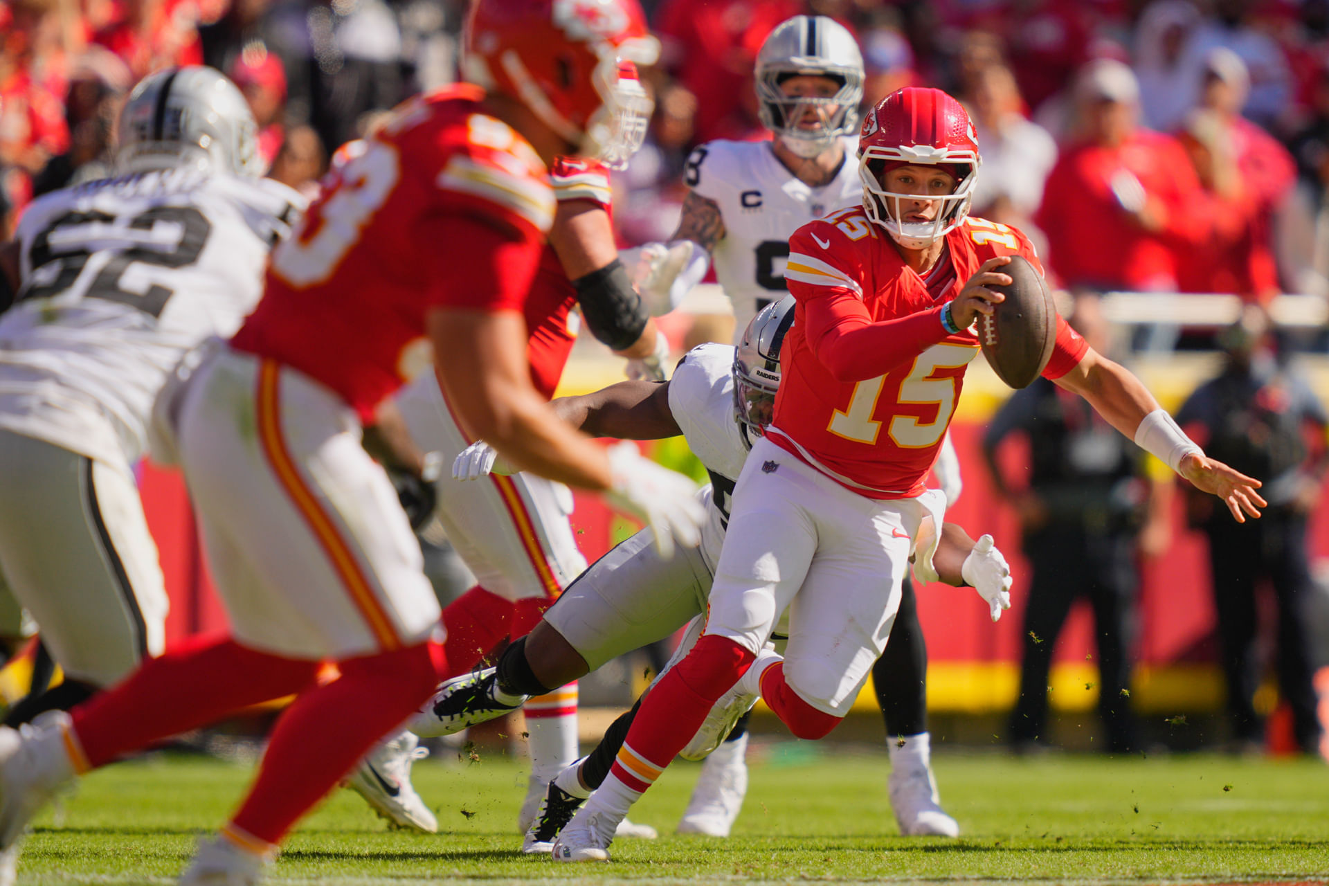 NFL: Las Vegas Raiders at Kansas City Chiefs - Source: Imagn