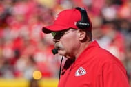 Andy Reid at Las Vegas at Kansas City - Source: Imagn