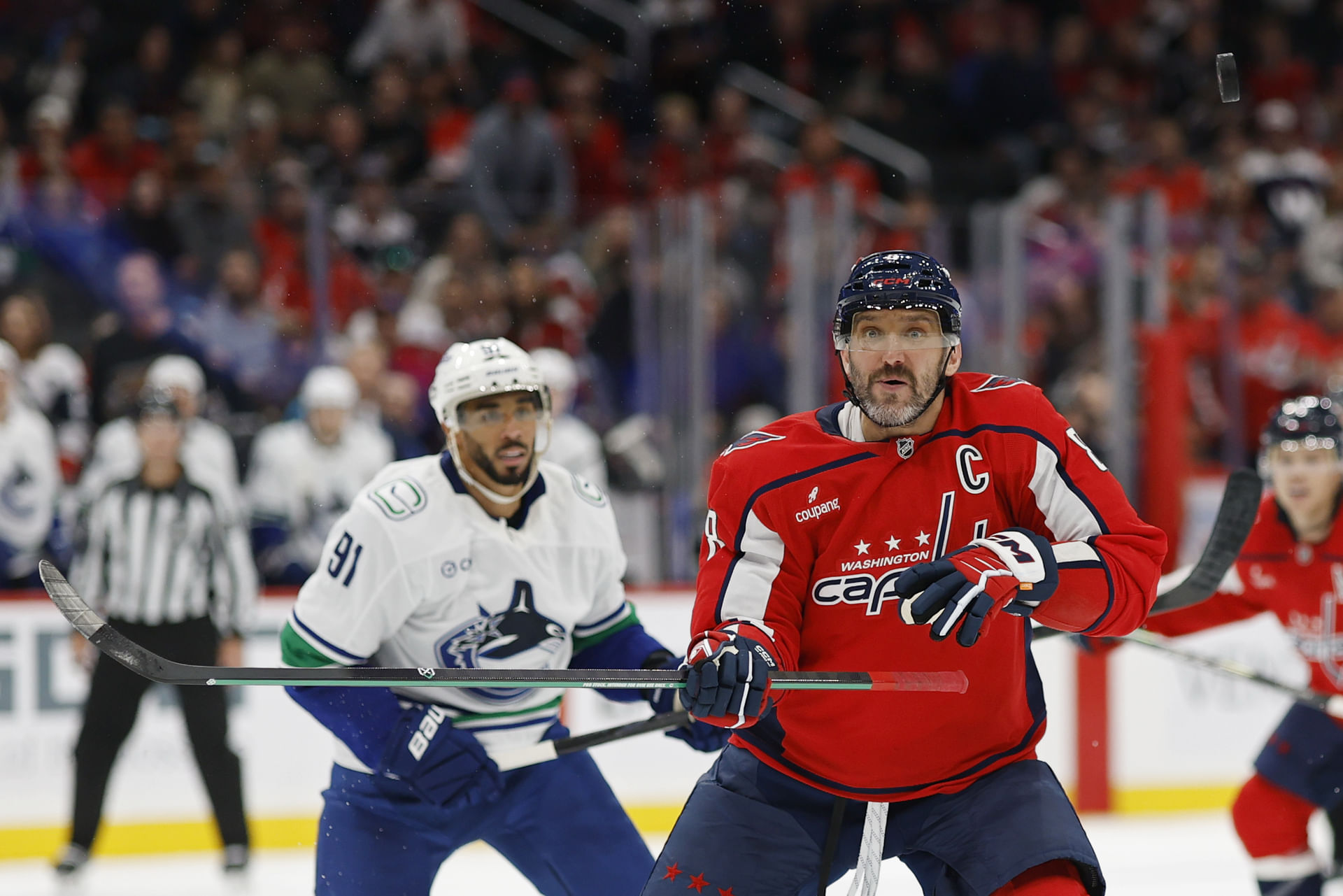 NHL: Vancouver Canucks at Washington Capitals - Source: Imagn