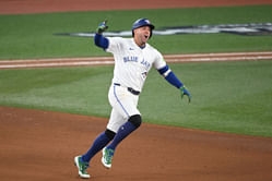 “He f****** cheated again”; “Clutch AF” - Fans clamor as George Springer launches 3-run HR to put Blue Jays ahead of Mariners in Game 7