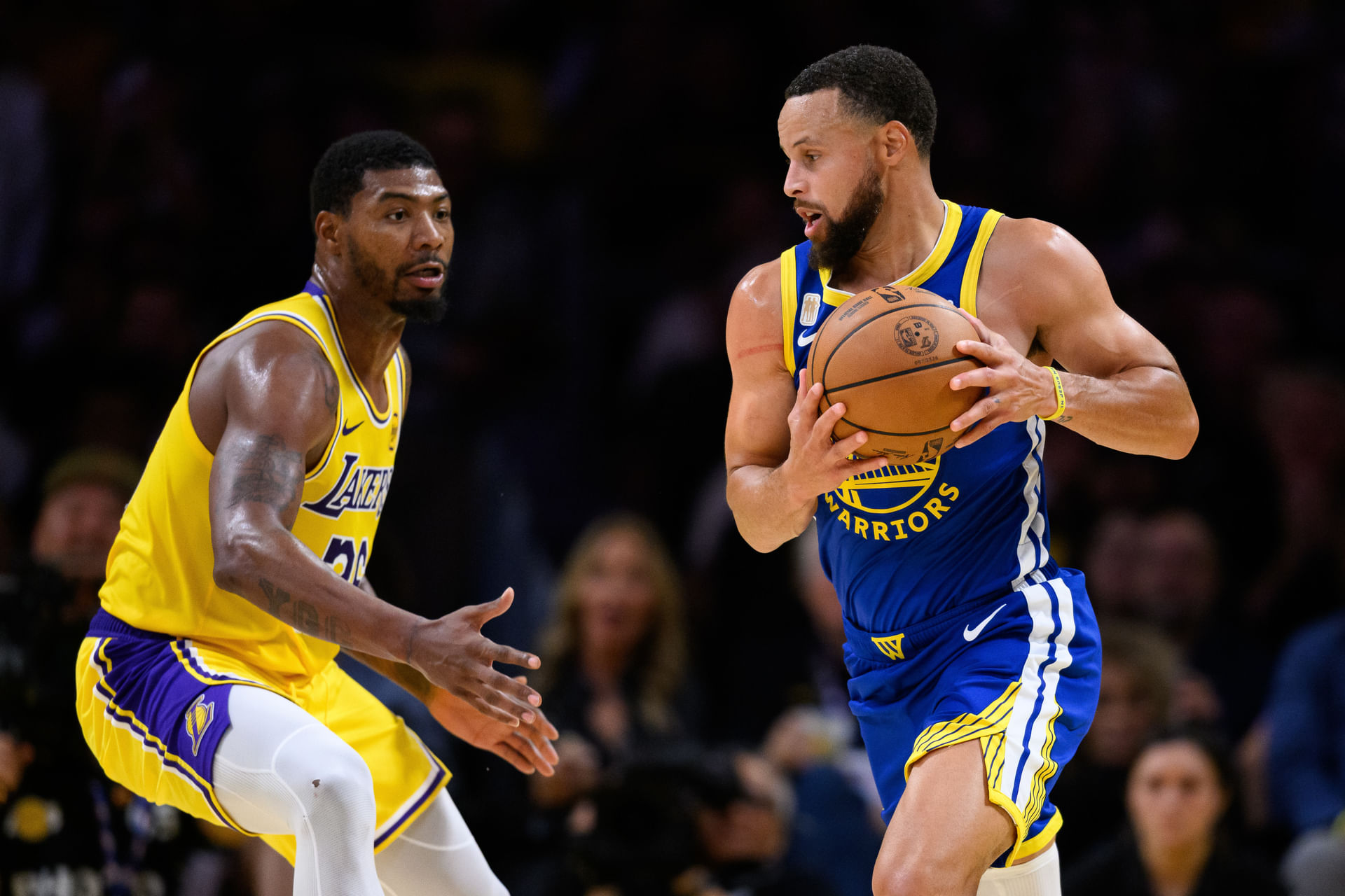 NBA: Golden State Warriors at Los Angeles Lakers - Source: Imagn
