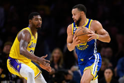 After Being Accused of Breaking Steph Curry's Arm, Lakers' $10.5M Guard Denies Wrongdoing