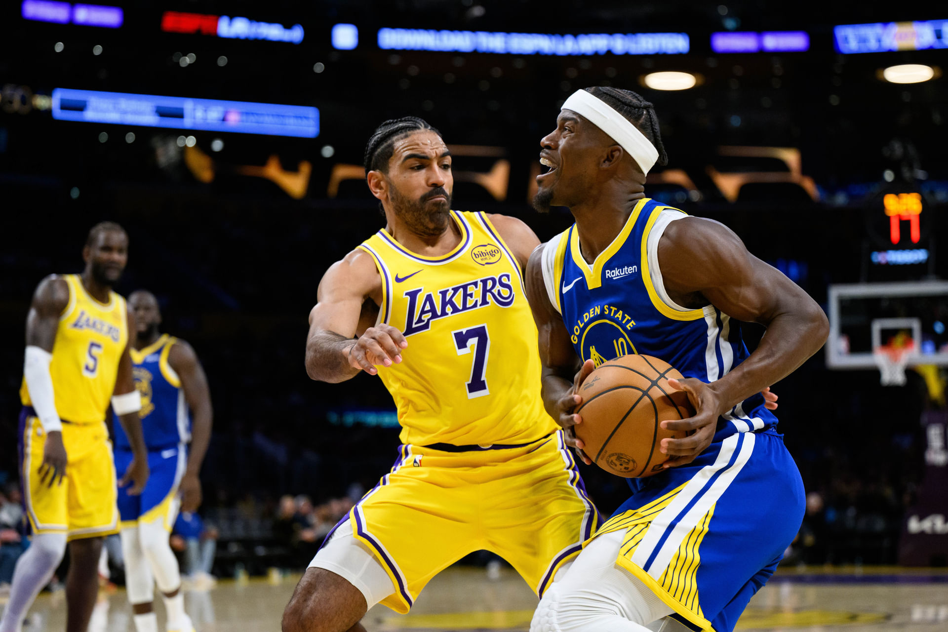 NBA: Golden State Warriors at Los Angeles Lakers - Source: Imagn