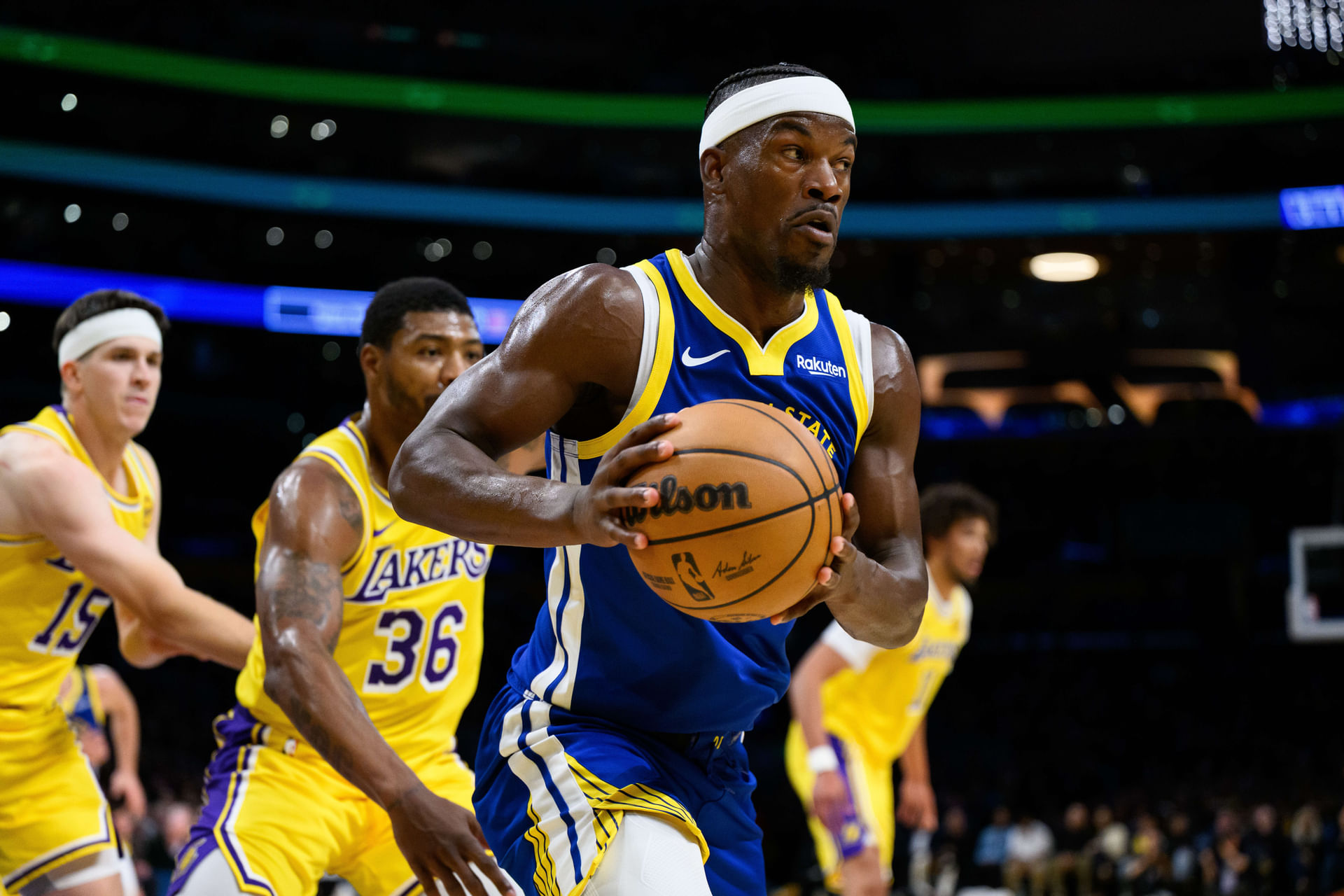 Golden State Warriors vs. LA Lakers Game Summary (Photo: IMAGN)