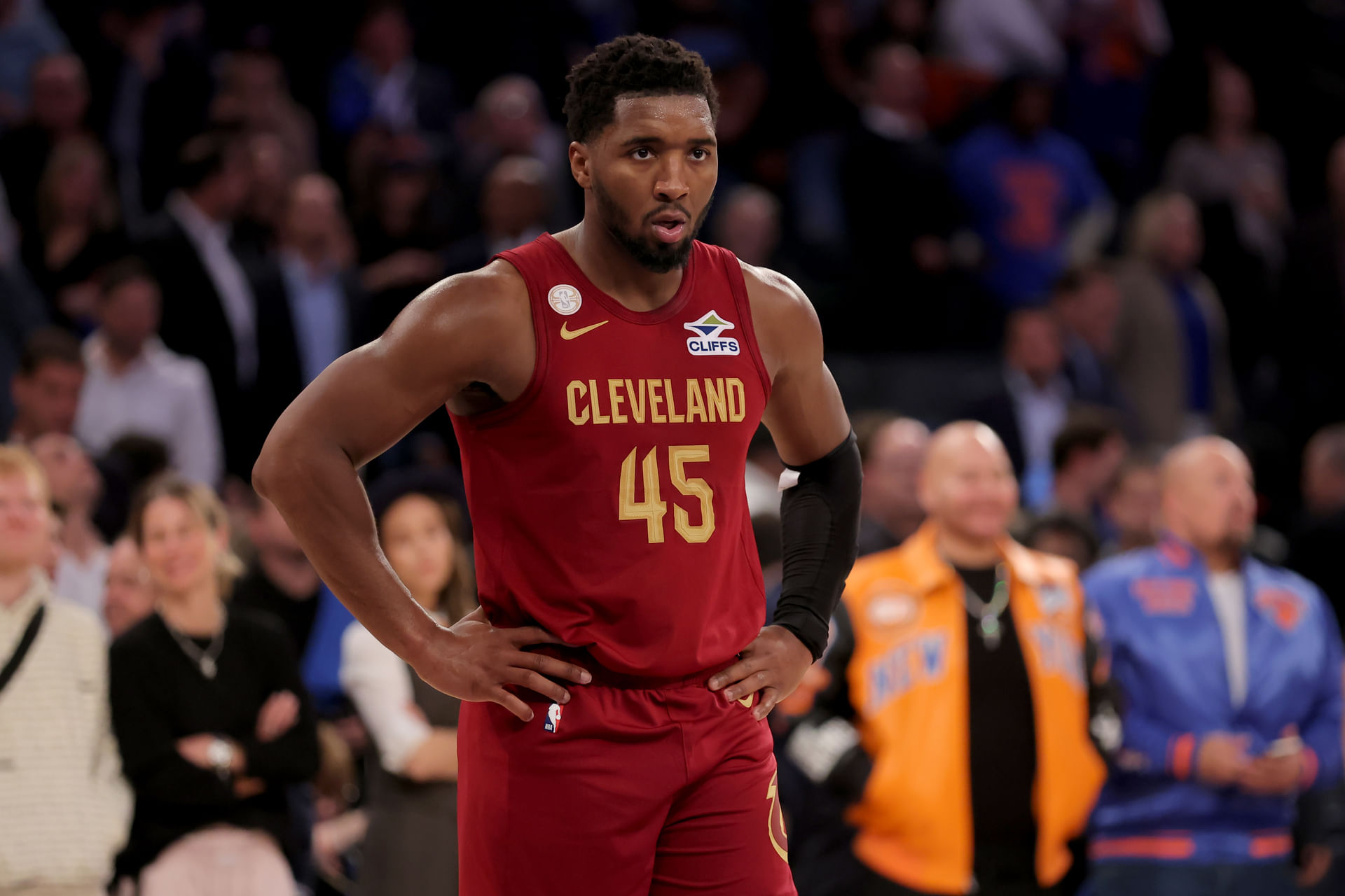 Top 10 teams after Week 1 with San Antonio Spurs and OKC Thunder 8 Donovan Mitchell of the Cleveland Cavaliers. (Photo: IMAGN)