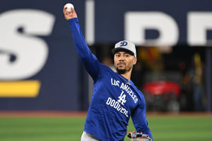 “The year Mookie Betts cheated?”; “Never should have traded him” - Fans react as Dodgers outfielder recalls 2018 as career-highlight season