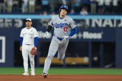 "Sorry a** umpire have money on Toronto"; "Mason Fluharty owns Shohei Ohtani" - Fans erupt as Dodgers star strikes out twice in World Series Game 1