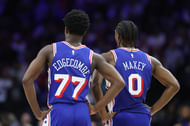 VJ Edgecombe and Tyrese Maxey of the Philadelphia 76ers. (Photo: IMAGN)