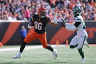 Noah Fant at New York Jets at Cincinnati Bengals - Source: Imagn