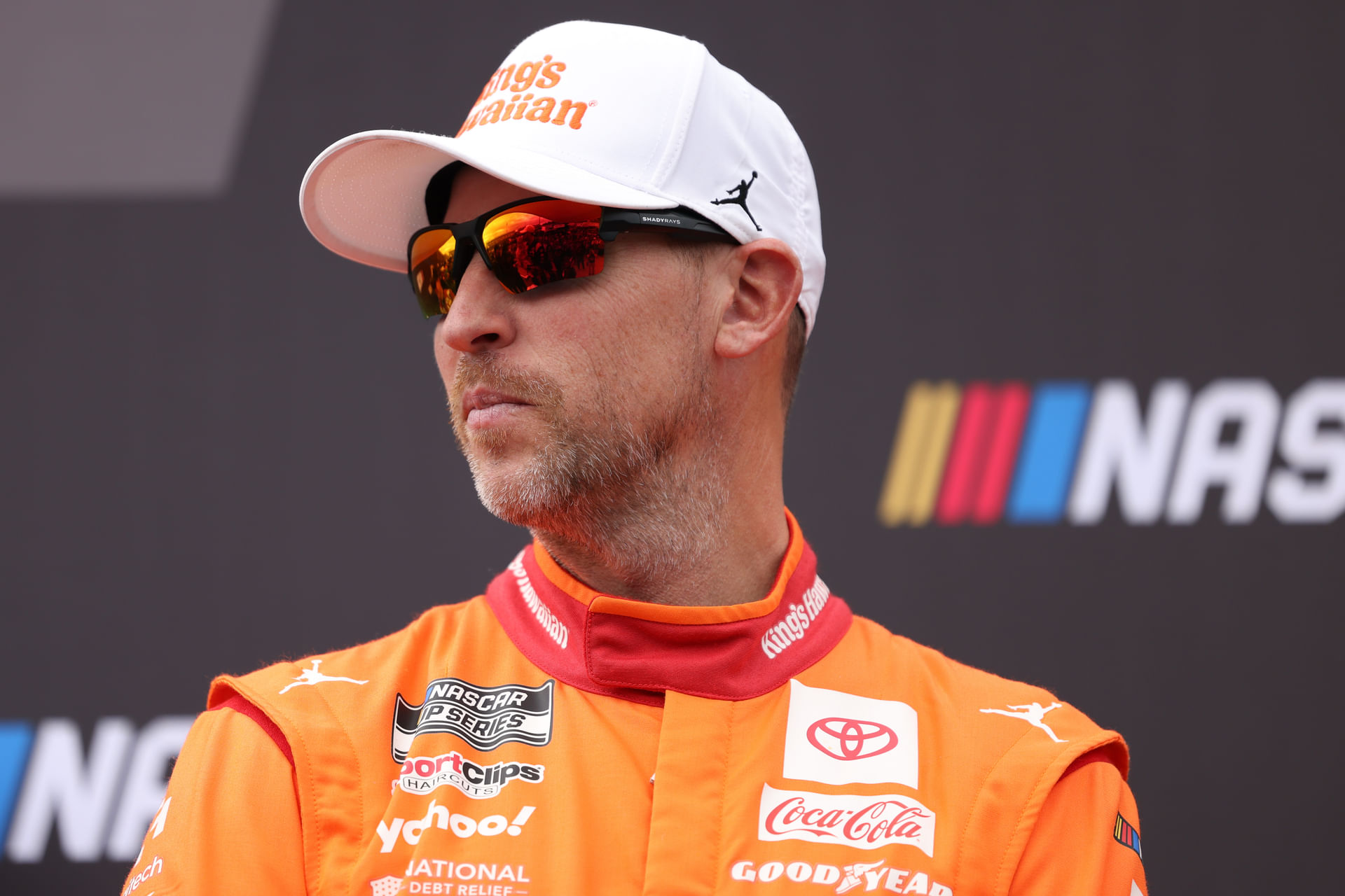 Denny Hamlin names his pick to win the Xfinity championship among Justin Allgaier, Connor Zilisch, Jesse Love, and Carson Kvapil