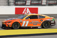 Denny Hamlin drives the #11 Toyota Camry for Joe Gibbs Racing - Source: Imagn