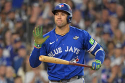 “You should be ashamed of yourself”; “Fake injury gimmick” - Fans divided as Blue Jays leave George Springer off Game 4 lineup after injury scare