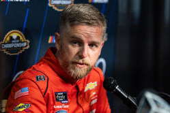“I was upset”: Justin Allgaier opens up on yelling at former JRM teammate Sam Mayer after Martinsville race