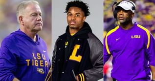 Kyren Lacy’s father rips Brian Kelly over handling son’s death compared to new LSU interim HC Frank Wilson
