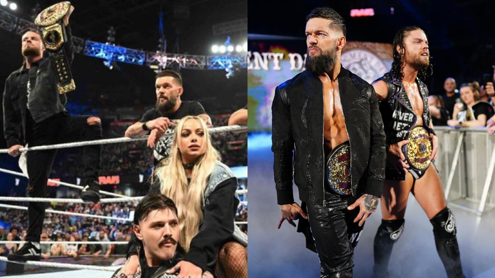 The Judgment Day have lost their tag titles (Image Credits: Liv Morgan on X, Finn Balor on X)