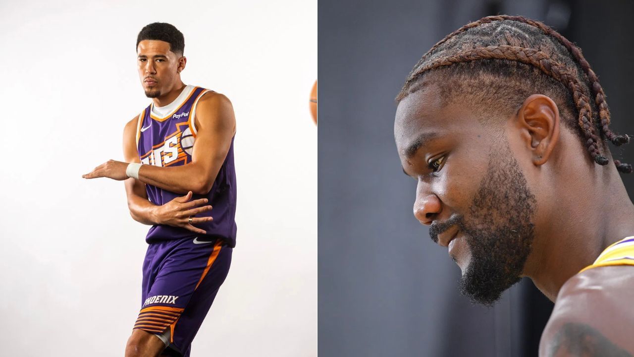 &quot;Hell nah&quot;: Devin Booker mercilessly mocks former teammate Deandre Ayton as Lakers