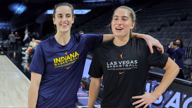 Kate Martin’s humble response to Caitlin Clark’s golf shoutout: “Just trying to be like you"