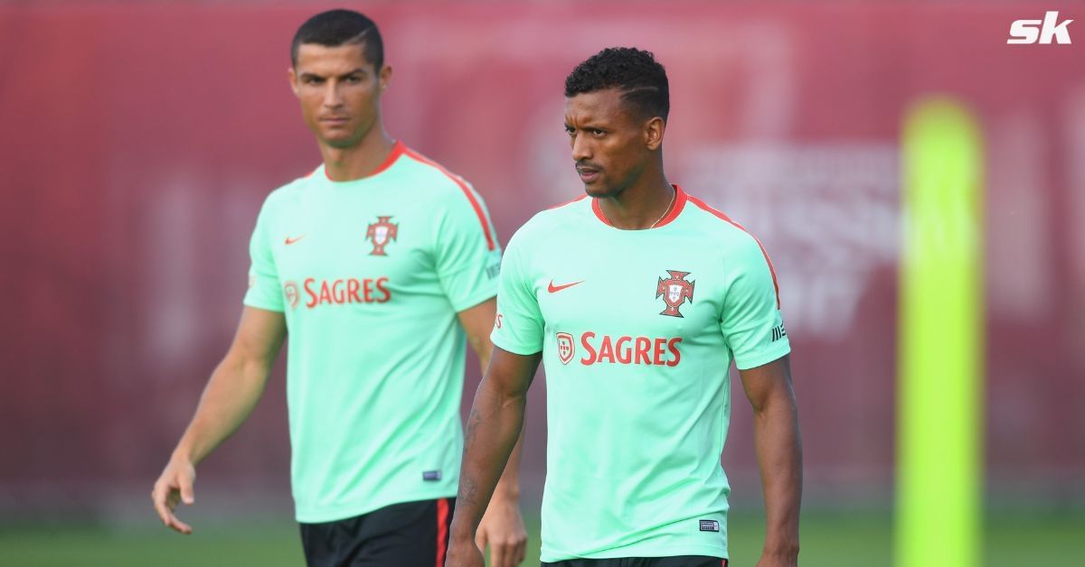 Luis Nani responds when asked how long Cristiano Ronaldo will keep playing professional football