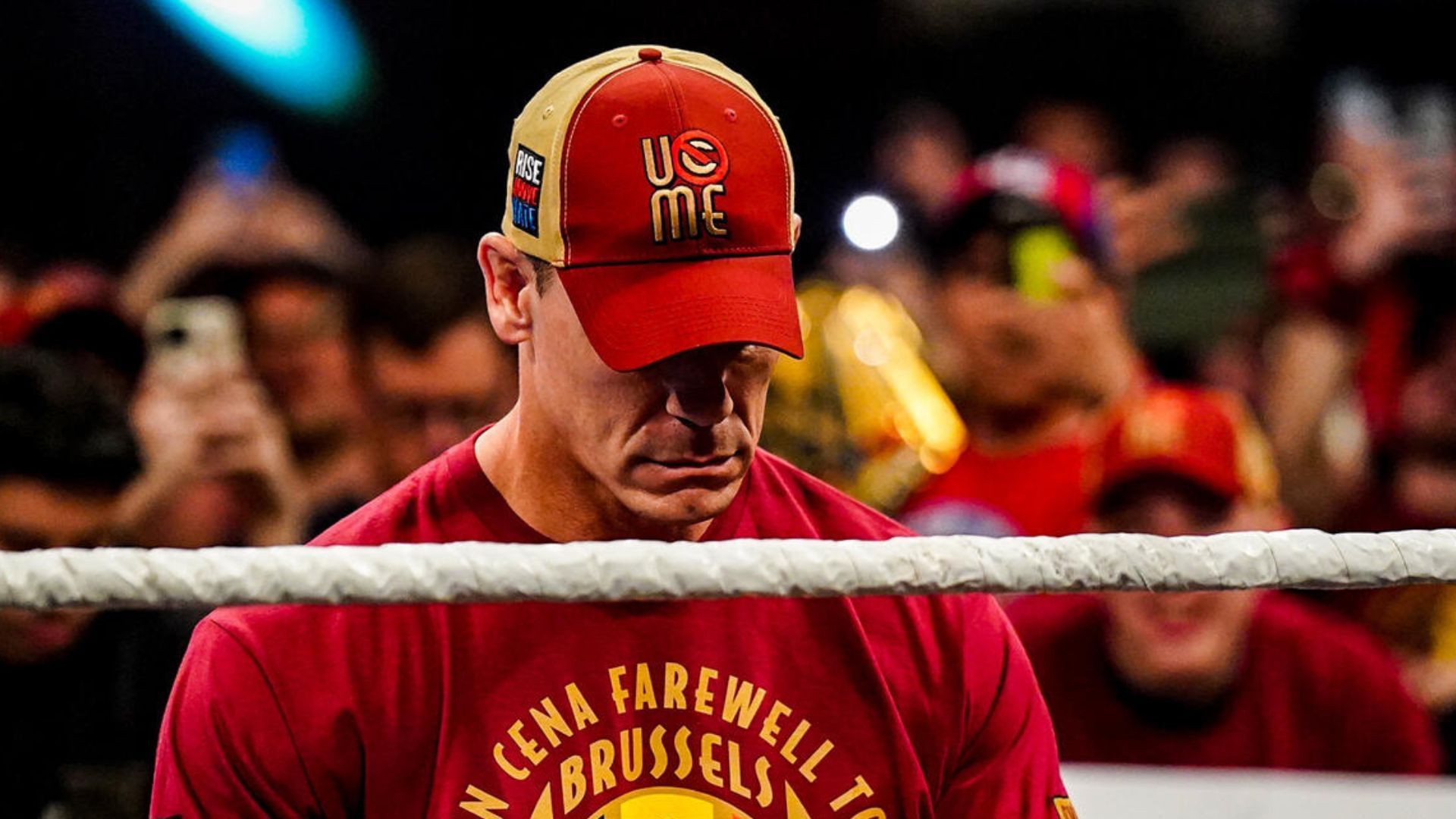 John Cena on Monday Night RAW! [Image credit: WWE.com]