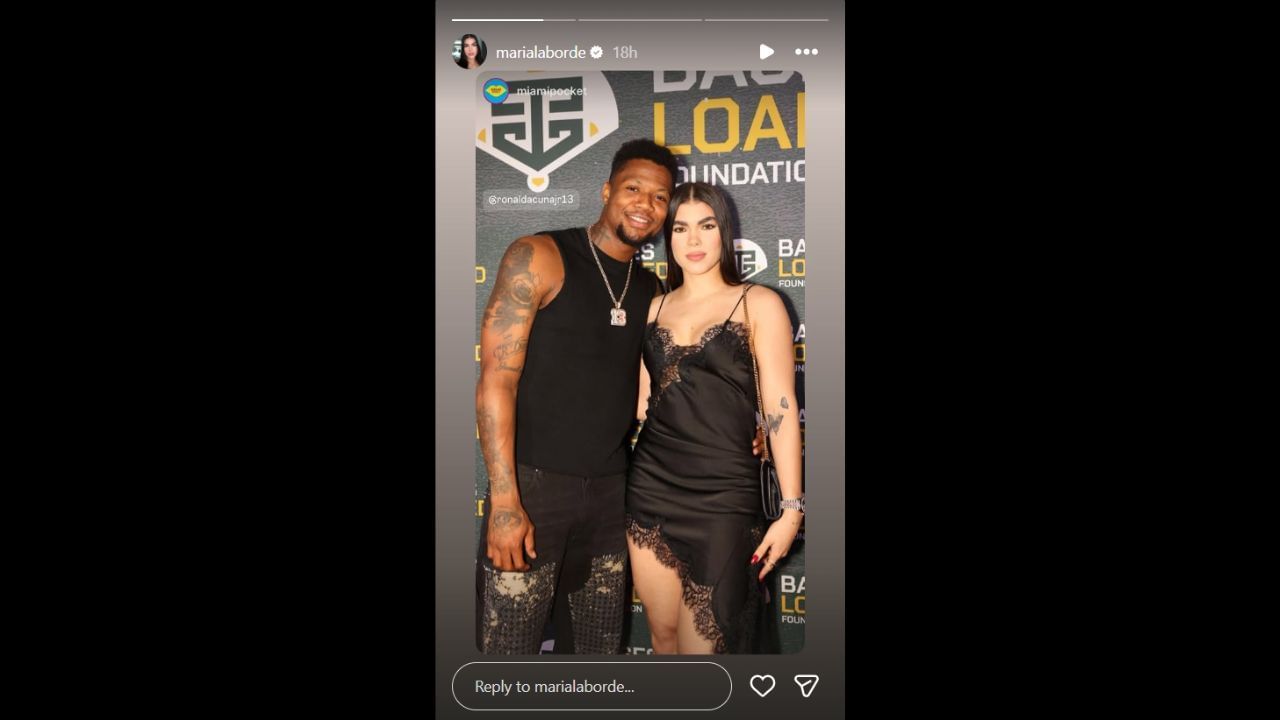 Screenshot of Maria Laborde&#039;s Instagram Story (Image from - Instagram.com/@marialaborde IG Stories)