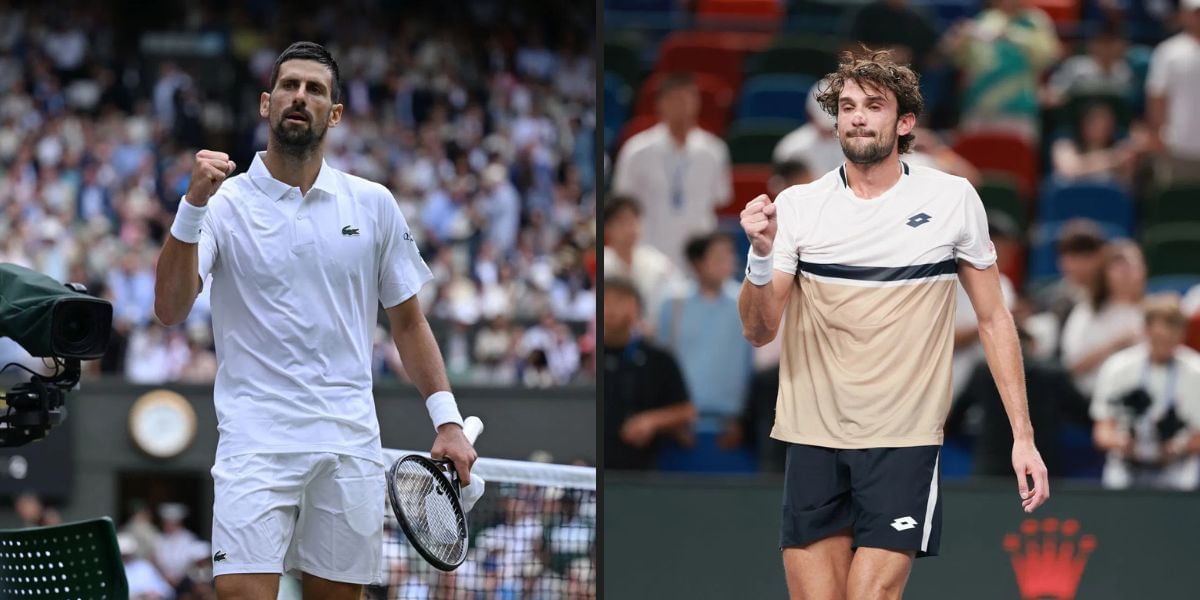 Novak Djokovic vs Valentin Vacherot is one of the semifinal matches at the Shanghai Masters 2025. (Photos: Getty)