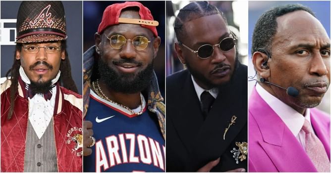 Cam Newton reveals true feelings on Carmelo Anthony being accused of betraying LeBron James by hosting Stephen A. Smith
