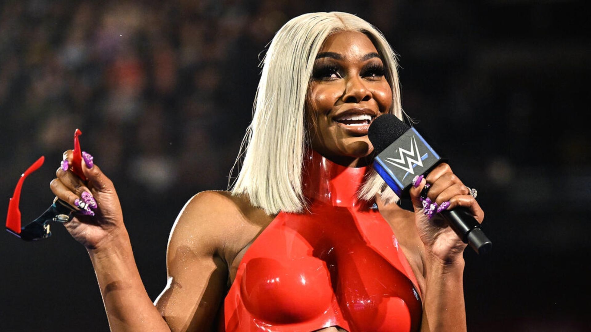 Cargill is currently on the SmackDown roster. [Image credit: WWE.com]