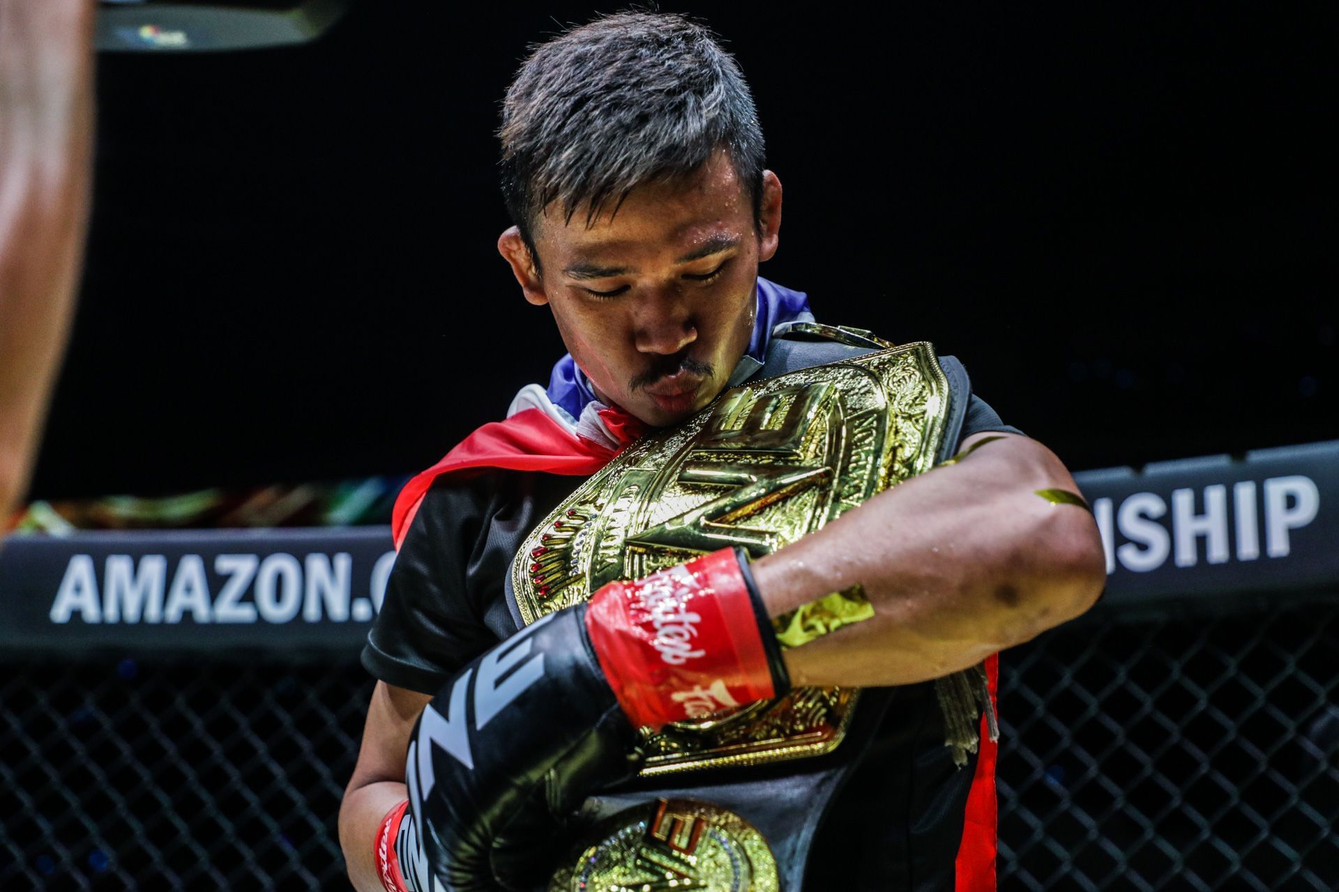 (Pictured) ONE flyweight kickboxing world champion Superlek Kiatmoo9. [Image: ONE Championship]