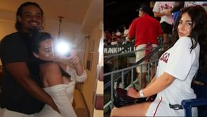 Jordan Hicks' girlfriend Michaela poses in black bikini for a stylish mirror selfie with the Red Sox pitcher