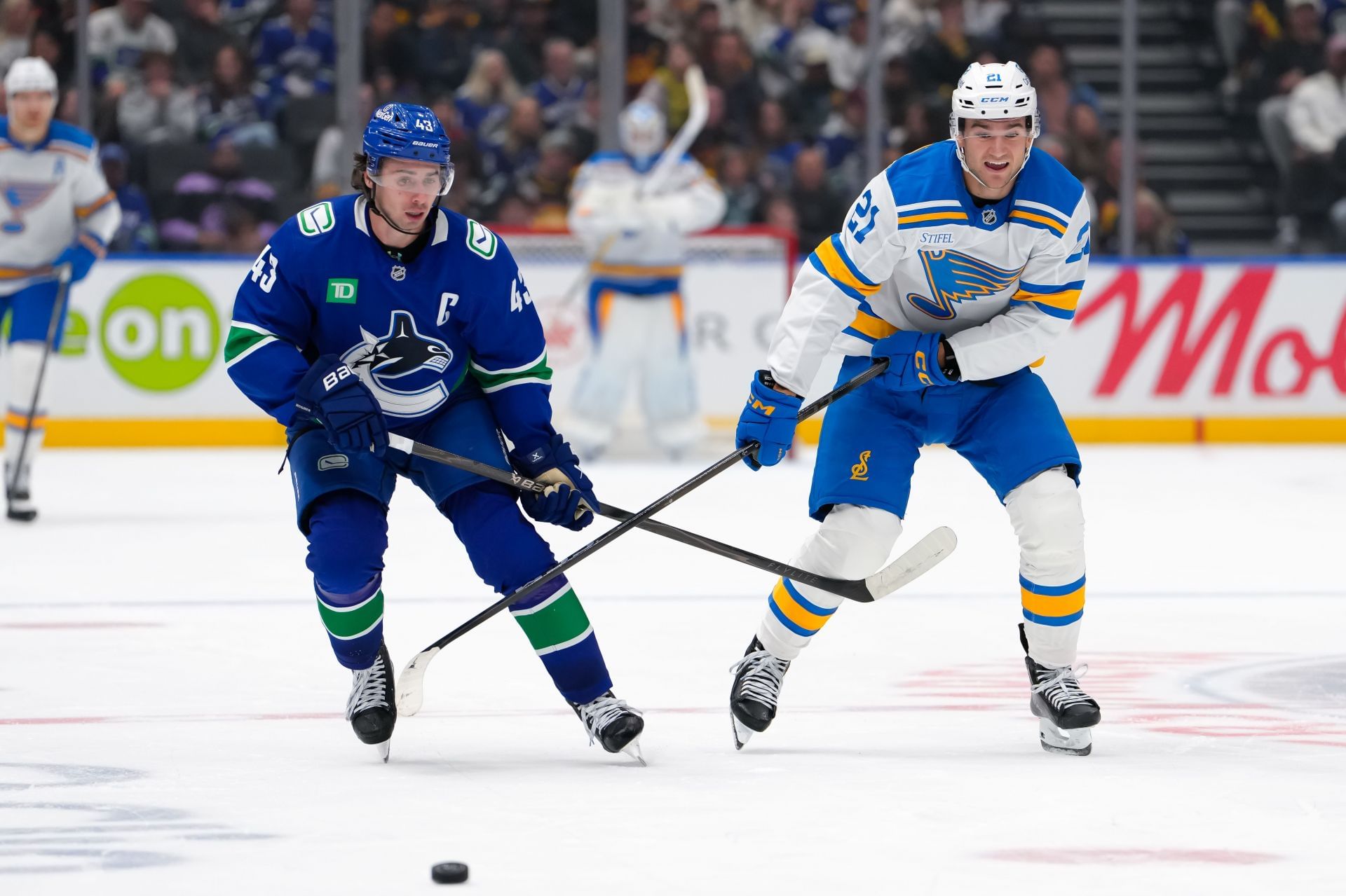 St. Louis Blues v Vancouver Canucks - Source: Getty