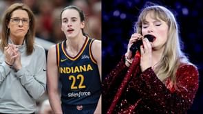 "It literally is like Taylor Swift 2.0" - Stephanie White likens Caitlin Clark to her idol over Fever star’s name being tossed around for clout