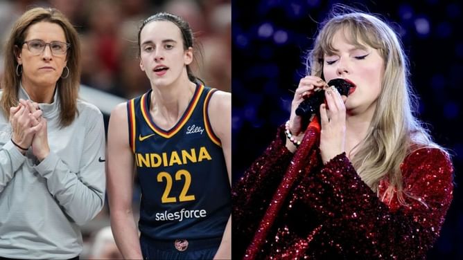"It literally is like Taylor Swift 2.0" - Stephanie White likens Caitlin Clark to her idol over Fever star’s name being tossed around for clout