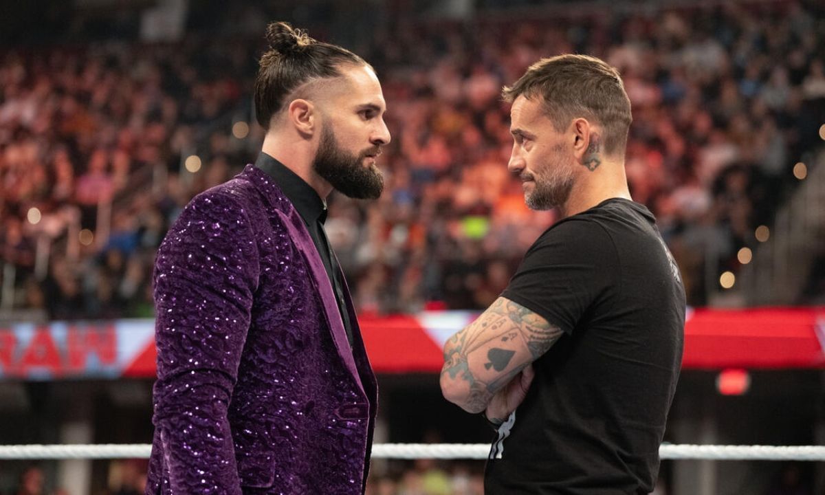 WWE superstar CM Punk and Seth Rollins. [Photo: WWE.com]