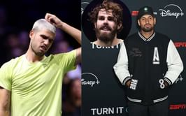 Tennis News Roundup: Jim Courier called out by fans after 'baffling' Carlos Alcaraz take; Nick Kyrgios leaps to defend Reilly Opelka after Zizou Bergs claps back at American