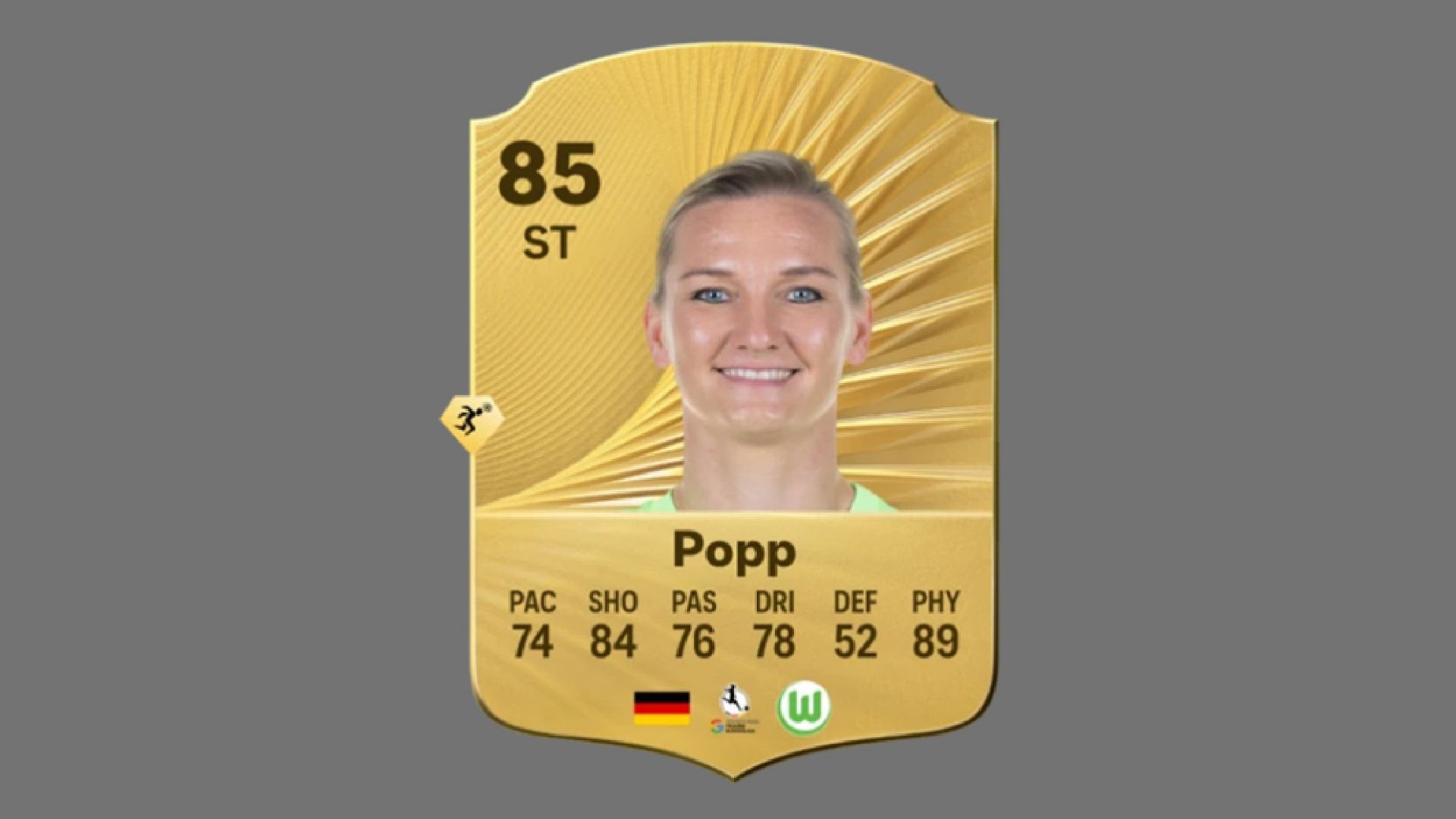 Alexandra Popp EA FC 26 card (Image via EA Sports)