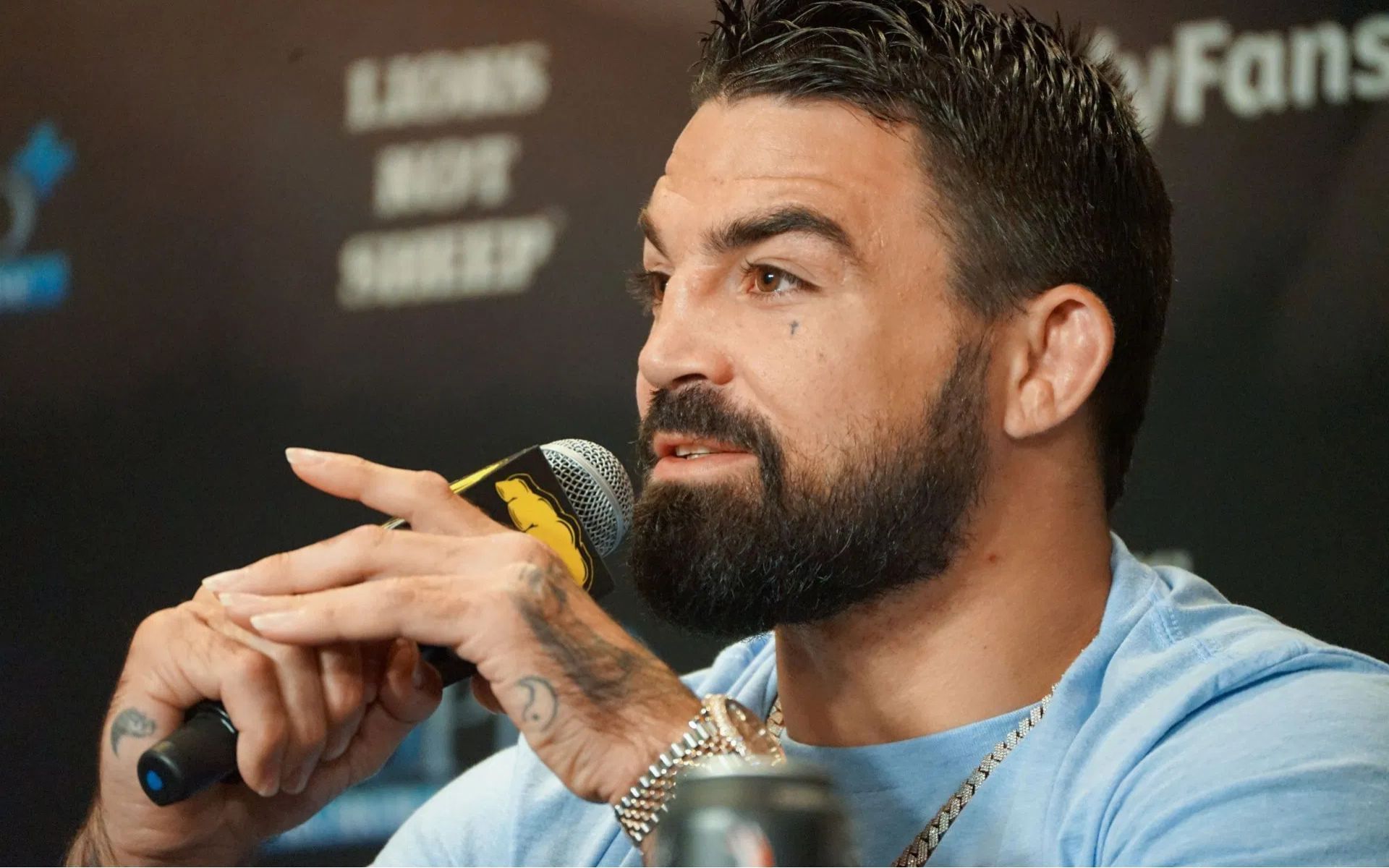 Mike Perry returns this Saturday. [Image courtesy: Getty]