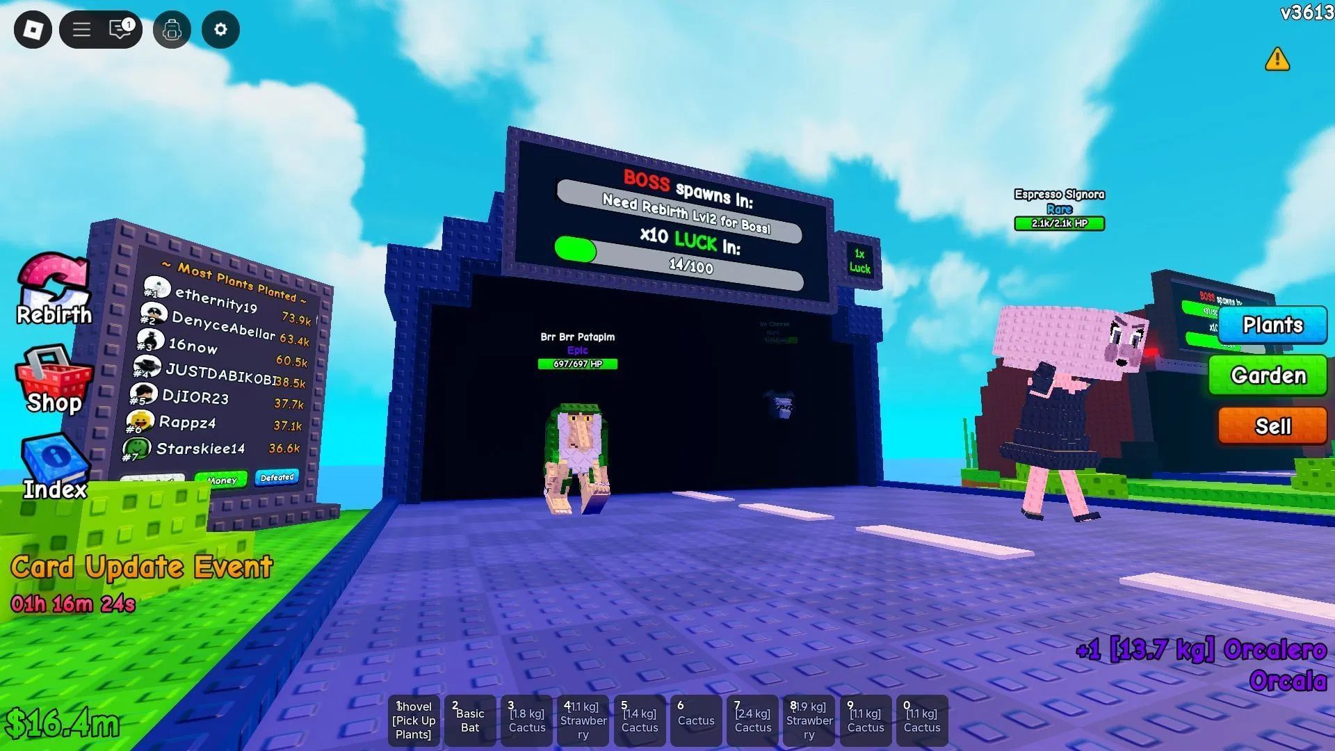 The odds of Secret Brainrots spawning are very low (Image via Roblox)